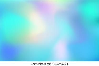 Light BLUE vector abstract bright template. Glitter abstract illustration with an elegant design. The template can be used as a background of a cell phone.