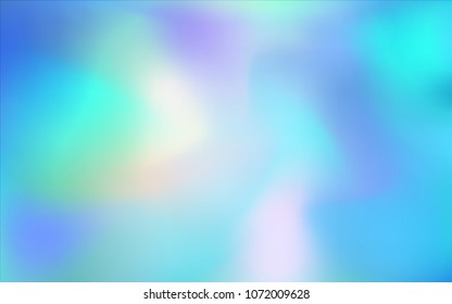 Light BLUE vector abstract bright template. Brand-new colored illustration in blurry style with gradient. The textured pattern can be used for background.