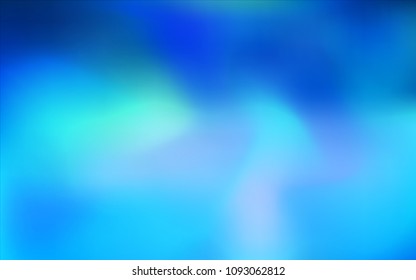 Light BLUE vector abstract bright texture. Brand-new colored illustration in blurry style with gradient. A completely new template for your business design.