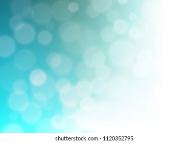 Light BLUE vector abstract bright template. A completely new color illustration in a bokeh style. The template for backgrounds of cell phones.