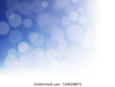 Light BLUE vector abstract bright background. An elegant bright illustration with gradient. The template can be used for your brand book.