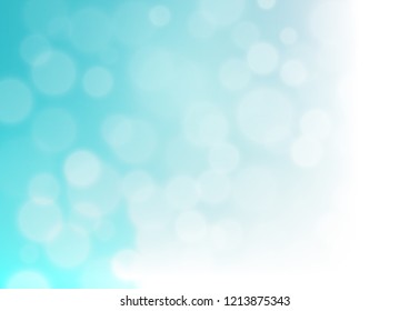 Light BLUE vector abstract bright template. Glitter abstract illustration with an elegant design. The template can be used for your brand book.