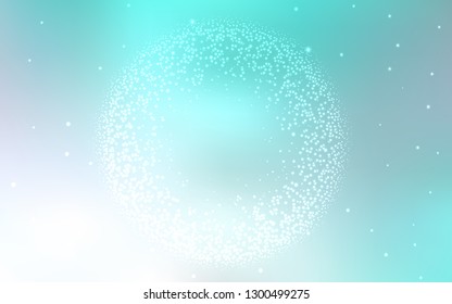 Light BLUE vector abstract bright pattern. Colorful illustration in abstract style with gradient. Background for a cell phone.