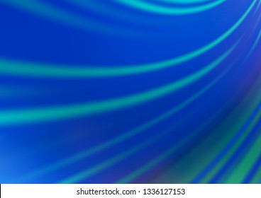 Light BLUE vector abstract bright background. Modern geometrical abstract illustration with gradient. The blurred design can be used for your web site.