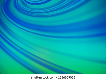 Light BLUE vector abstract bright template. Modern geometrical abstract illustration with gradient. The background for your creative designs.