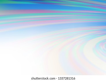 Light BLUE vector abstract bright background. An elegant bright illustration with gradient. Brand new style for your business design.