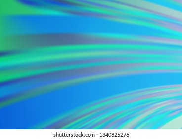 Light BLUE vector abstract bright background. Colorful illustration in blurry style with gradient. The template for backgrounds of cell phones.