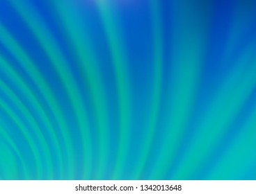 Light BLUE vector abstract bright template. Glitter abstract illustration with an elegant design. A completely new template for your design.