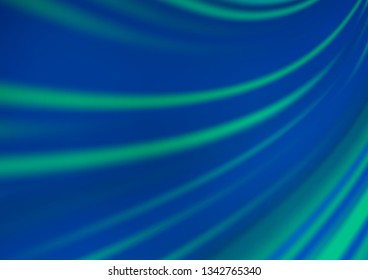 Light BLUE vector abstract bright template. Creative illustration in halftone style with gradient. The elegant pattern for brand book.