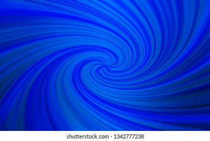 Light BLUE vector abstract bright template. Creative illustration in halftone style with gradient. Blurred design for your web site.