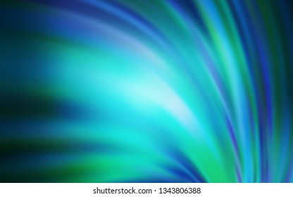 Light BLUE vector abstract bright template. Glitter abstract illustration with gradient design. New style for your business design.