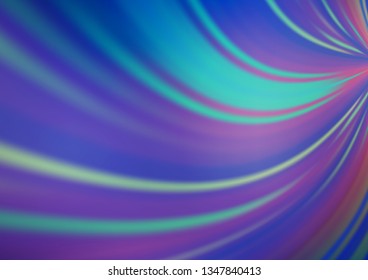 Light BLUE vector abstract bright template. An elegant bright illustration with gradient. A completely new template for your design.