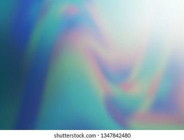Light BLUE vector abstract bright background. A completely new color illustration in a bokeh style. The background for your creative designs.