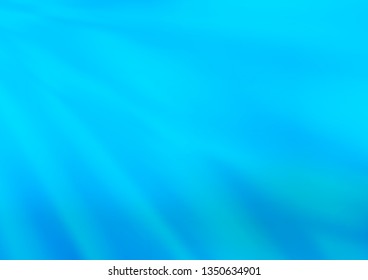Light BLUE vector abstract bright template. A completely new color illustration in a bokeh style. The template can be used for your brand book.