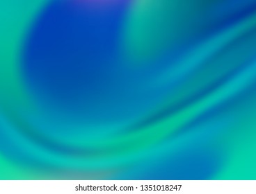 Light BLUE vector abstract bright template. Glitter abstract illustration with an elegant design. A completely new template for your design.