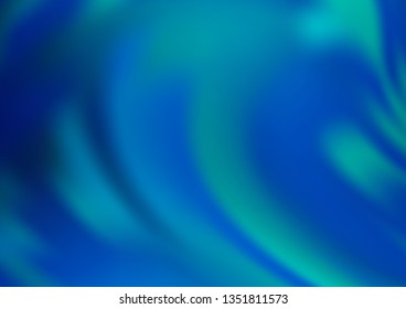 Light BLUE vector abstract bright template. Creative illustration in halftone style with gradient. The elegant pattern for brand book.