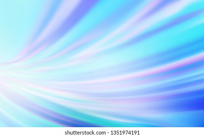 Light BLUE vector abstract bright pattern. A completely new colored illustration in blur style. Blurred design for your web site.
