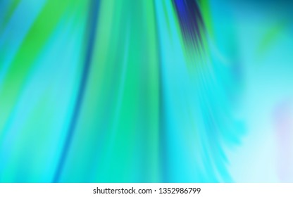 Light BLUE vector abstract bright pattern. A completely new colored illustration in blur style. New way of your design.
