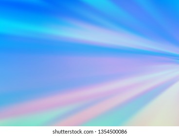 Light BLUE vector abstract bright template. Colorful illustration in abstract style with gradient. Brand new design for your business.