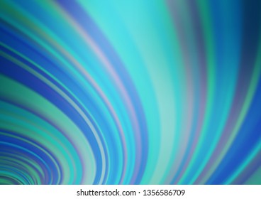 Light BLUE vector abstract bright template. Glitter abstract illustration with an elegant design. The background for your creative designs.