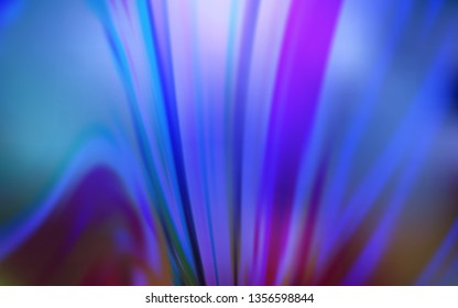 Light BLUE vector abstract bright template. A completely new colored illustration in blur style. New style design for your brand book.