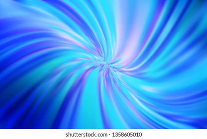 Light BLUE vector abstract bright template. A completely new colored illustration in blur style. Smart design for your work.