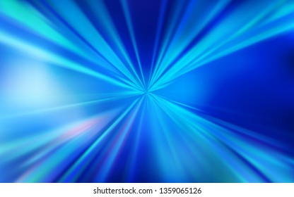 Light BLUE vector abstract bright template. Glitter abstract illustration with gradient design. Elegant background for a brand book.