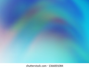 Light BLUE vector abstract bright template. Colorful illustration in abstract style with gradient. A completely new design for your business.