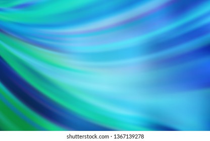 Light BLUE vector abstract bright pattern. New colored illustration in blur style with gradient. New design for your business.
