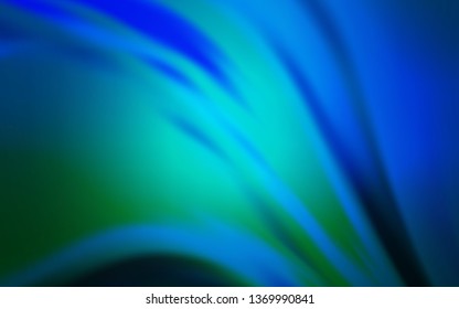 Light BLUE vector abstract bright template. Creative illustration in halftone style with gradient. The best blurred design for your business.