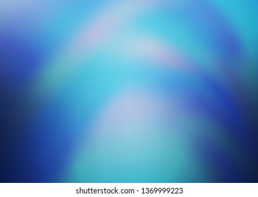 Light BLUE vector abstract bright template. Colorful illustration in abstract style with gradient. A completely new template for your design.