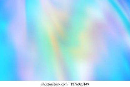 Light BLUE vector abstract bright template. Colorful abstract illustration with gradient. New way of your design.