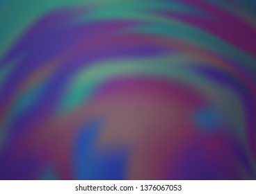 Light BLUE vector abstract bright template. Glitter abstract illustration with an elegant design. Brand new design for your business.