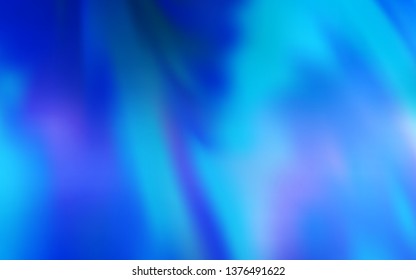 Light BLUE vector abstract bright template. Shining colored illustration in smart style. The best blurred design for your business.