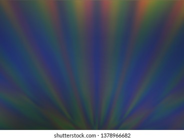 Light BLUE vector abstract bright template. Colorful abstract illustration with gradient. Brand new style for your business design.