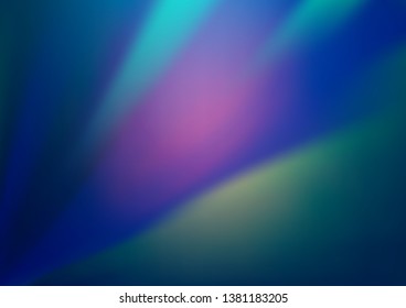 Light BLUE vector abstract bright template. Glitter abstract illustration with an elegant design. A completely new template for your design.
