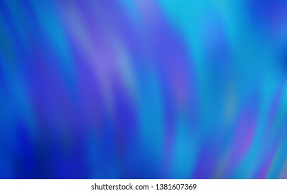 Light BLUE vector abstract bright texture. Glitter abstract illustration with gradient design. Background for a cell phone.