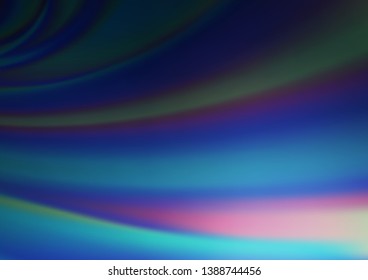 Light BLUE vector abstract bright template. Colorful illustration in abstract style with gradient. A completely new template for your design.