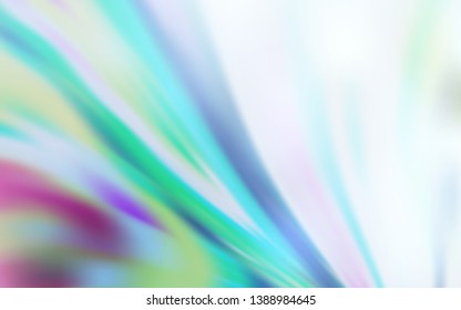 Light BLUE vector abstract bright pattern. A completely new colored illustration in blur style. Background for designs.