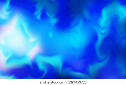 Light BLUE vector abstract bright pattern. Glitter abstract illustration with gradient design. Smart design for your work.