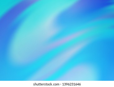 Light BLUE vector abstract bright template. Colorful illustration in abstract style with gradient. A completely new design for your business.