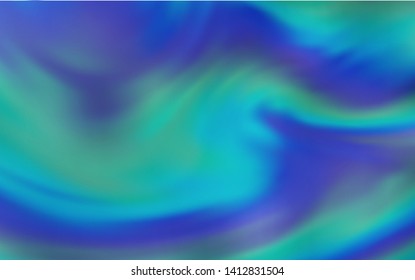 Light BLUE vector abstract bright template. New colored illustration in blur style with gradient. New way of your design.