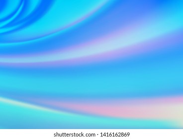 Light BLUE vector abstract bright background. Creative illustration in halftone style with gradient. The template for backgrounds of cell phones.