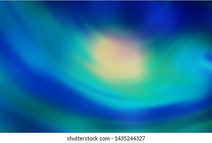 Light BLUE vector abstract bright pattern. A completely new colored illustration in blur style. New style design for your brand book.
