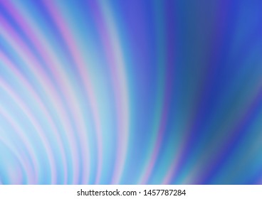 Light BLUE vector abstract bright background. Modern geometrical abstract illustration with gradient. A completely new design for your business.