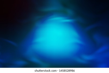 Light BLUE vector abstract bright template. A completely new colored illustration in blur style. Blurred design for your web site.
