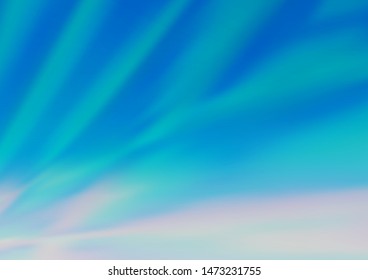 Light BLUE vector abstract bright template. A vague abstract illustration with gradient. The template can be used for your brand book.
