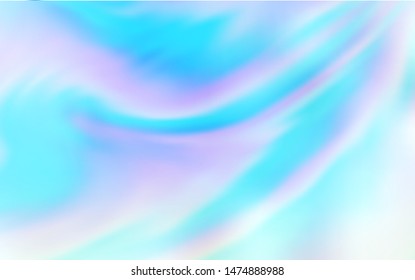 Light BLUE vector abstract bright pattern. Glitter abstract illustration with gradient design. New style design for your brand book.