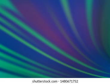 Light BLUE vector abstract bright template. Colorful illustration in abstract style with gradient. A completely new design for your business.