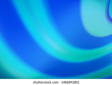 Light BLUE vector abstract bright template. A completely new color illustration in a bokeh style. The template for backgrounds of cell phones.